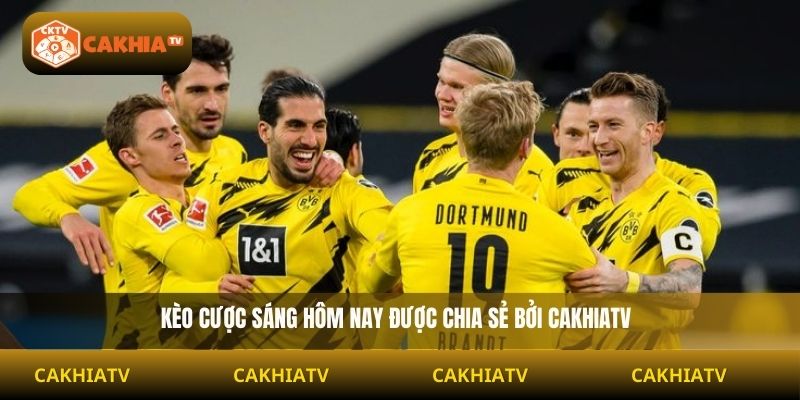 Kèo cược sáng hôm nay được chia sẻ bởi Cakhiatv